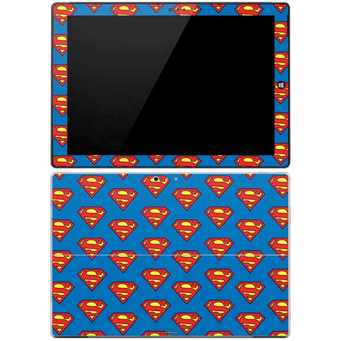 DC Comics Superman Logo Pattern Surface Pro 3 Skin